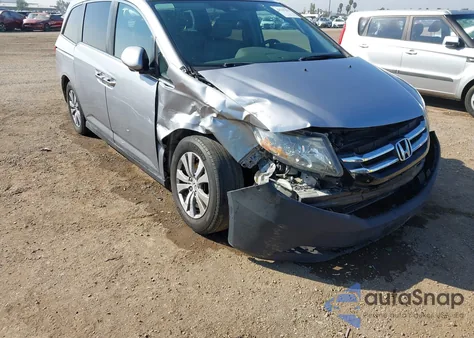 2017 Honda Odyssey Ex-L из США, поврежденный, VIN 5FNRL5H68HB013516